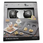 3D Monster Cake Metal Baking Pan Halloween Sweet Creations Good Cook. Fixed Price $16.79.