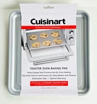 New Cuisinart Toaster Oven Baking Metal Tray Pan 11.2"L X 10.7"W .8"H. Fixed Price $14.00.