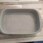 Pampered Chef Stoneware Rectangle Dish Heritage 010504 16X10. Fixed Price $18.00.