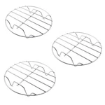 3 Pack Round Cooling Steaming Cake Rack, Stainless Steel Circular Wire Baking.... Fixed Price $13.90.