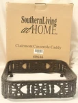 Southern Living At Home Clairmont Casserole Caddy X9 Iron Design 40646. Fixed Price $25.00.