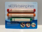 Non-stick Silicone Baking Liners Set 3 Half Sheet & Toaster Oven Mats Miu France. Fixed Price $11.00.