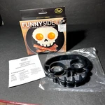 New In Box, Silicone Skull Egg Mold "funny Side Up" By Fred 2 Size. Fixed Price $13.98.