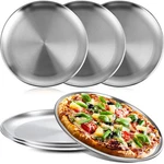 6 Pieces 8 Inch Pizza Pans Bulk Stainless Steel Sets Round Bakeware Tra.... Fixed Price $31.96.