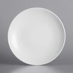 Acopa 10 1/2" Round Bright White Coupe Stoneware Plate - 4/PACK. Fixed Price $41.09.