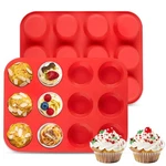 Silicone Muffin 2PCS Cupcake Pans Regular Mold Tray Bake .... Fixed Price $19.17.