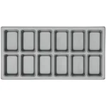 Chicago Metallic 45755 Glazed 12-CAVITY Mini-loaf Pan. Fixed Price $98.09.