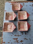 Temptations Bakeware Old World Red 10 Oz Ramekin Baking Dish. Fixed Price $10.00.