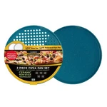 Casaware 2PC Ultimate Pizza Pan Set, (1) Ceramic Coated Nonstick 12-INCH Pizz.... Fixed Price $45.04.
