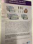 Temptations 19 Piece Set Old World Oven Table Essentials Limitless Lid. Fixed Price $135.00.