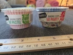 Signature Select Baking Cups 2 Pack 50 Each Pastel And Party Design. Fixed Price $8.59.
