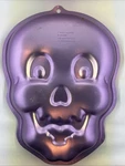 Wilton Industries 2105 2099 Skeleton Purple Cake Pan. Fixed Price $12.00.