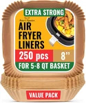 250 Pcs Liners, Disposable Paper Non-stick And Oil. Fixed Price $20.56.