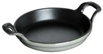 Staub Cast Iron 7.5-INCH Round Gratin Baking Dish. Fixed Price $124.95.