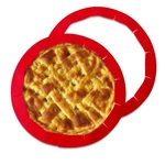 Youforzx 2PCS Adjustable Baking Pie Crust Shield Protector Large, Red. Fixed Price $11.37.