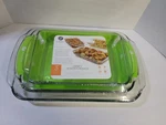 Libbey Baker's Basics 3-PIECE Glass Casserole Baking Dish Set. Fixed Price $27.00.