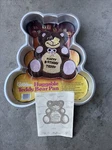 Wilton Huggable Teddy Bear Cake Pan 2105-4943 Decorating Instructions Insert New. Fixed Price $10.00.