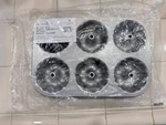 New Pampered Chef Mini Fluted Cake Bundt Dessert Baking Pan Aqua Blue #1602. Fixed Price $32.99.