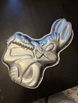 Bugs Bunny Vintage 1978 Wilton 502-7598 Eating Carrot Cake Pan Baking Mold. Fixed Price $10.87.
