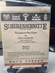 Scherenschnitte German Art Cutting Parchment Plus Paper Natural 20 Pages. Fixed Price $6.70.
