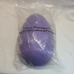 Nos Avon 9.5" Silicone Purple Easter Egg Baking Pan With Instruction 2011. Fixed Price $9.99.
