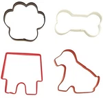 Wilton Dog Shapes Metal Cookie Cutter Set, 2308-0910. Fixed Price $14.34.