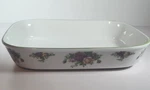 Royal Albert Old Country Roses 9.5 X 12" Baking Dish Or Lasagna Pan Rectangular. Fixed Price $49.99.