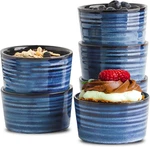 Hasense 6 Oz Ramekins For Baking,ceramic Souffle Dish Oven Safe Set Of. Fixed Price $32.28.
