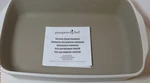 Pampered Chef Large 13.5 X 9.25 Gray Stone Rectangular Baker #100774 New Nib. Fixed Price $80.99.