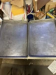 Vintage Thunder Group Aluminum Baking Tray Sheet Pan Lot Of 2 17 X ALSP1813. Fixed Price $39.99.