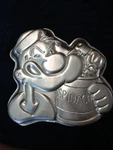 Wilton 1980 Popeye The Sailor Man Cake Pan 502-1719 Baking Vintage Mold Tin. Fixed Price $30.00.