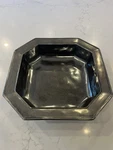 Juliska Pewter Stoneware - Octagon/square Baker Serving Dish Bowl Discontinued. Fixed Price $65.00.