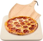 Hans Pizza Stone Rectangular For Oven Bake & Bbq Grilling. Fixed Price $41.99.