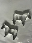 Set Of 2 Harold Imports Horse Cookie Cutter. Fixed Price $5.99.