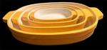 New Nwob Nesting Bakeware Casserole Kitchenaid Buttercup Dishes KBLR04NSBF. Fixed Price $85.00.