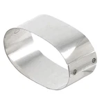 Paderno World Cuisine New Set Of 6 Oval Stainless Steel Pastry Rings Free Ship. Fixed Price $28.20.