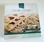 Chicago Metallic Professional Non-stick Split Decision Pie Pan 9.8" Open Box. Fixed Price $17.99.