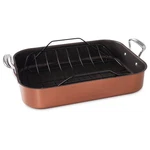 Nordic Ware Extra Large Copper Roaster With Rack. Fixed Price $83.99.