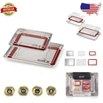 Commercial Bun Pan Combo: 1/4 & 1/8 Ss Baking Sheet, Non-stick Mat, Rack. Fixed Price $89.99.