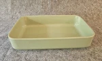 Ikea Green Stoneware Baking Dish Rectangular Casserole Oven Safe. Fixed Price $14.99.