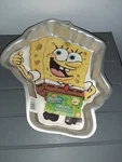 Wilton Spongebob Squarepants Cake Mold 2105-5130 Aluminum W/insert Thumbs Up. Fixed Price $19.79.