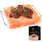 Himalayan Salt Block Cooking Plate 8X8X1.5 Food Pink Stone F.... Fixed Price $46.77.