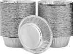 Juvale 100 Pack Mini Individual Pot Pie Pans, Round Disposable Aluminum Tins For. Fixed Price $47.99.