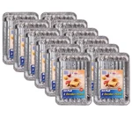 Hefty Ez Foil Large Broiler Pans 11X8X1 Silver Baking Pack Of 10. Fixed Price $38.39.