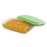 Libbey Baker's Basics 9X13 Rectangle Baking Casserole Glass Dish With Lid. Fixed Price $19.95.