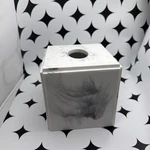 *$50 Retail* Marble Inspired Luxury Resin Tissue Box Cover - Avanti Linens. Fixed Price $12.00.