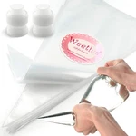 Weetiee Pastry Piping Bags -100 PACK-12-INCH Disposable Cake Decorating .... Fixed Price $14.34.