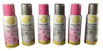 (lot Of 6) Wilton 1.5OZ Shimmer Silver & Pink Rose Food Color Spray, Cupcakes Et. Fixed Price $11.11.