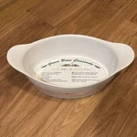 2005 Campbell Green Bean Casserole Oval Dish W/ Classic Original Recipe Inside. Fixed Price $24.00.