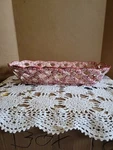 Temptations Presentable Ovenwear Bread Basket Certified Hand Painted 14"X 7. Fixed Price $22.00.
